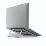Stojan na laptop Hliník, skladací, do 40 cm (15,6), strieborný Stojan na laptop Hliník, skladací, do 40 cm (15,6), strieborný