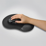 Ergonomická podložka Mini pod myš, čierna