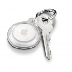 Always Clear, kryt pre Apple AirTag, s krúžkom na kľúče, priehľadný Always Clear, kryt pre Apple AirTag, s krúžkom na kľúče, priehľadný