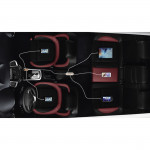 Hama káblová USB nabíjačka do vozidla 2+3, AutoDetect, 10 A, 2 m