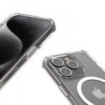 Puzdro Extreme Protect pre iPhone 16 Pro Max, magnetické, priehľadné