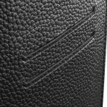 Univerzálne puzdro na mobil, do 16x8,9x1,2 cm, syntetická koža, čierne Univerzálne puzdro na mobil, do 16x8,9x1,2 cm, syntetická koža, čierne