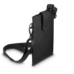Crossbody taška na mobil, univerzálna, 17,5 x 11 cm, čierna