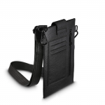 Crossbody taška na mobil, univerzálna, 17,5 x 11 cm, čierna