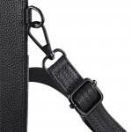 Crossbody taška na mobil, univerzálna, 17,5 x 11 cm, čierna