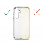 Ochranný kryt Extreme Protect pre Samsung Galaxy S24 FE, priehľadný