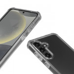 Ochranný kryt Extreme Protect pre Samsung Galaxy S24 FE, priehľadný