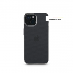 Ochranný kryt na mobil Always Clear pre Apple iPhone 15, priehľadný