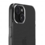 Ochranný kryt na mobil Always Clear pre Apple iPhone 15, priehľadný