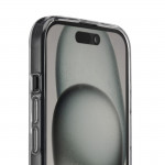 Ochranný kryt na mobil Always Clear pre Apple iPhone 15, priehľadný