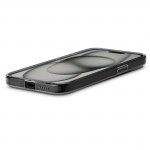 Ochranný kryt na mobil Always Clear pre Apple iPhone 15, priehľadný
