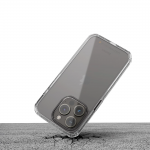 Ochranný kryt Extreme Protect pre Apple iPhone 15, priehľadný