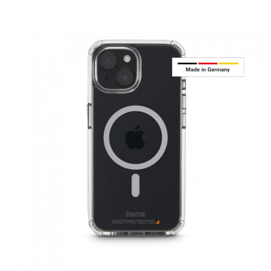 Ochranný kryt MagCase Extreme Protect pre Apple iPhone 15, priehľadný
