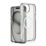 Ochranný kryt MagCase Extreme Protect pre Apple iPhone 15, priehľadný