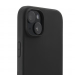 Kryt Fantastic Feel, pre Apple iPhone 15, hebký povrch, čierny