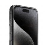 Ochranný obal na mobil Always Clear pre Apple iPhone 15 Pro, priehľadný