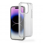 Ochranný kryt na mobil Always Clear pre Apple iPhone 14 Pro, priehľadný