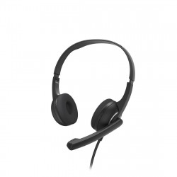 PC kancelárske slúchadlá HS-USB250 V2, stereo, čierne