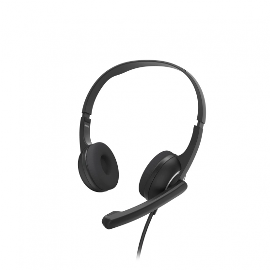 PC kancelárske slúchadlá HS-USB250 V2, stereo, čierne PC kancelárske slúchadlá HS-USB250 V2, stereo, čierne