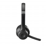 Bluetooth® headset BT700, s mikrofónom, bezdrôtový, pre PC, mobil, čierny