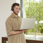 Bluetooth® headset BT700, s mikrofónom, bezdrôtový, pre PC, mobil, čierny