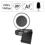 Webkamera s kruhovým svetlom C-850 Pro, QHD 2K, mikrofón, DO