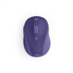 Bezdrôtová myš WM‑400, ergonomická, 6 tlačidiel, tichá, modrá