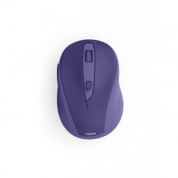 Bezdrôtová myš WM‑400, ergonomická, 6 tlačidiel, tichá, modrá