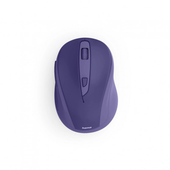 Bezdrôtová myš WM‑400, ergonomická, 6 tlačidiel, tichá, modrá