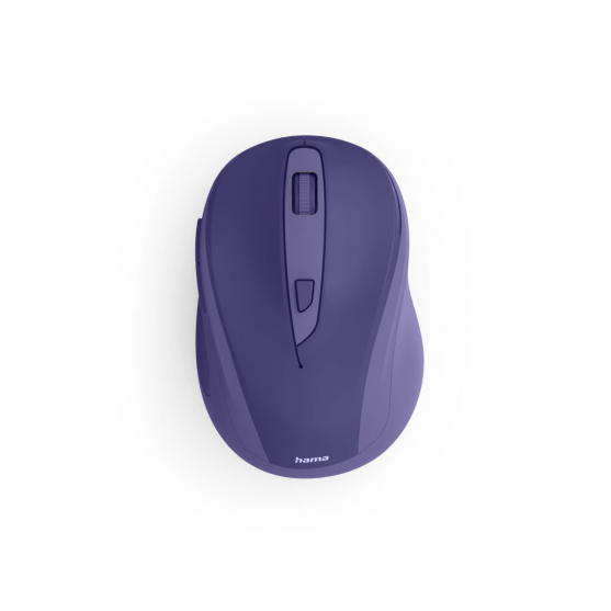 Bezdrôtová myš WM‑400, ergonomická, 6 tlačidiel, tichá, modrá