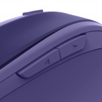 Bezdrôtová myš WM‑400, ergonomická, 6 tlačidiel, tichá, modrá