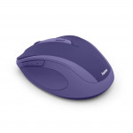 Bezdrôtová myš WM‑400, ergonomická, 6 tlačidiel, tichá, modrá