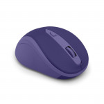 Bezdrôtová myš WM‑400, ergonomická, 6 tlačidiel, tichá, modrá