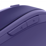 Bezdrôtová myš WM‑400, ergonomická, 6 tlačidiel, tichá, modrá
