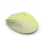 Bezdrôtová myš WM‑400, ergonomická, 6 tlačidiel, tichá, zelená