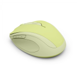 Bezdrôtová myš WM‑400, ergonomická, 6 tlačidiel, tichá, zelená