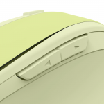 Bezdrôtová myš WM‑400, ergonomická, 6 tlačidiel, tichá, zelená