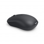 Bezdrôtová myš WM-100, optická, 3 tlačidlá, bez zvuku kliknutia, čierna
