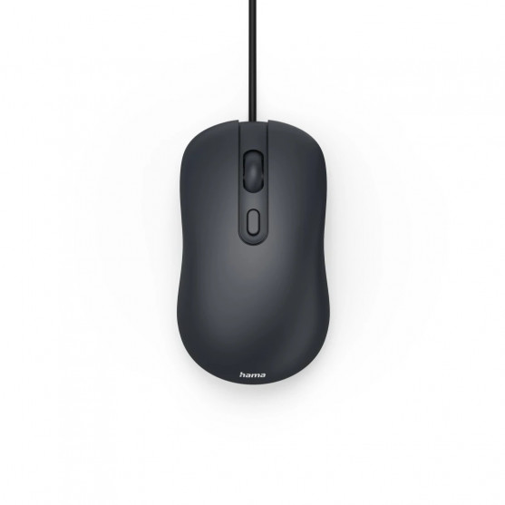 USB myš CM‑200, optická, 4 tlačidlá, tichá, s káblom, čierna