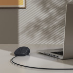 USB myš CM‑200, optická, 4 tlačidlá, tichá, s káblom, čierna USB myš CM‑200, optická, 4 tlačidlá, tichá, s káblom, čierna