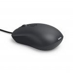 USB myš CM‑200, optická, 4 tlačidlá, tichá, s káblom, čierna
