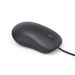 USB myš CM‑200, optická, 4 tlačidlá, tichá, s káblom, čierna