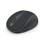 Bezdrôtová myš WM‑400, ergonomická, 6 tlačidiel, tichá, čierna