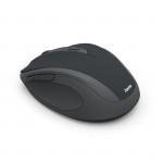 Bezdrôtová myš WM‑400, ergonomická, 6 tlačidiel, tichá, čierna