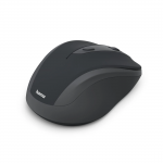 Bezdrôtová myš WM‑400, ergonomická, 6 tlačidiel, tichá, čierna