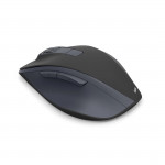Bezdrôt. myš WM-500, ergonomická, 6 tlačidiel, tichá, akumulátor, čierna