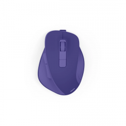 Bezdrôtová myš WM‑500, ergonomická, 6 tlačidiel, tichá, akumulátor, modrá