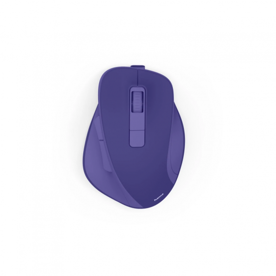 Bezdrôtová myš WM‑500, ergonomická, 6 tlačidiel, tichá, akumulátor, modrá