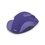 Bezdrôtová myš WM‑500, ergonomická, 6 tlačidiel, tichá, akumulátor, modrá