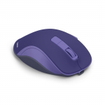 Bezdrôtová myš WM‑500, ergonomická, 6 tlačidiel, tichá, akumulátor, modrá